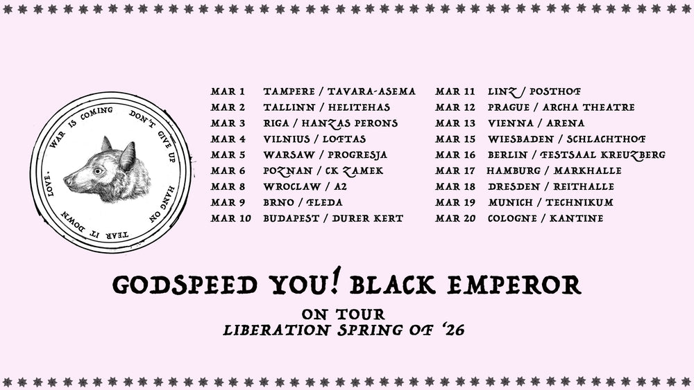 Godspeed You! Black Emperor Liberation Spring 2026