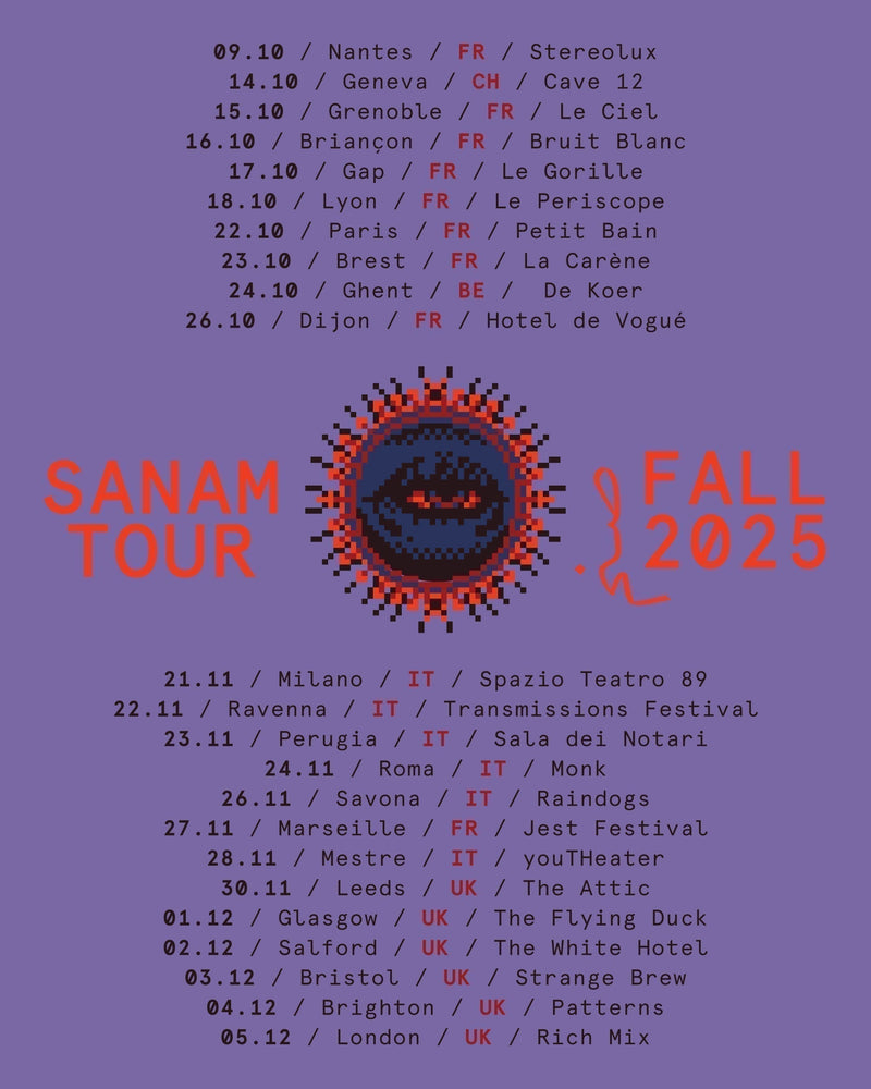 SANAM Live [EU/UK Fall 2025]